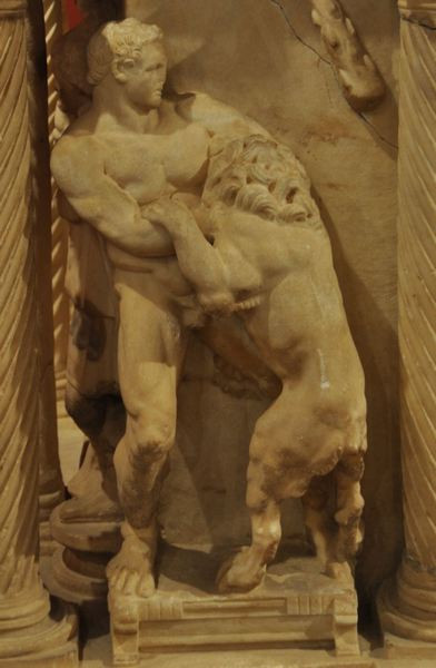 Heracles and the Nemean Lion