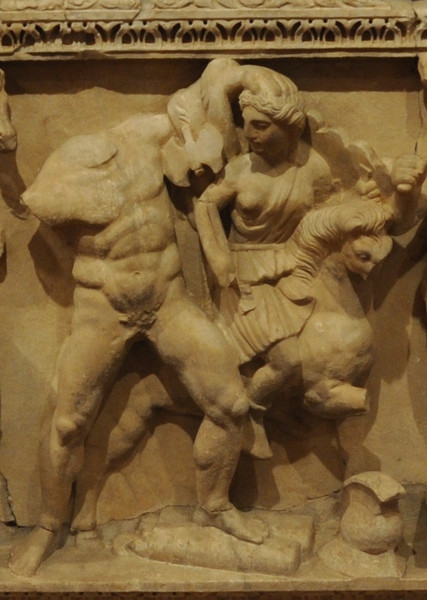 Heracles and the Belt of Hippolyte