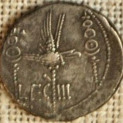 Coin of the Third Legion, later called Augusta