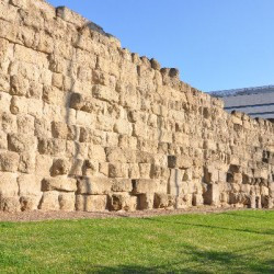 Rome, The Servian Wall near Rome's central station