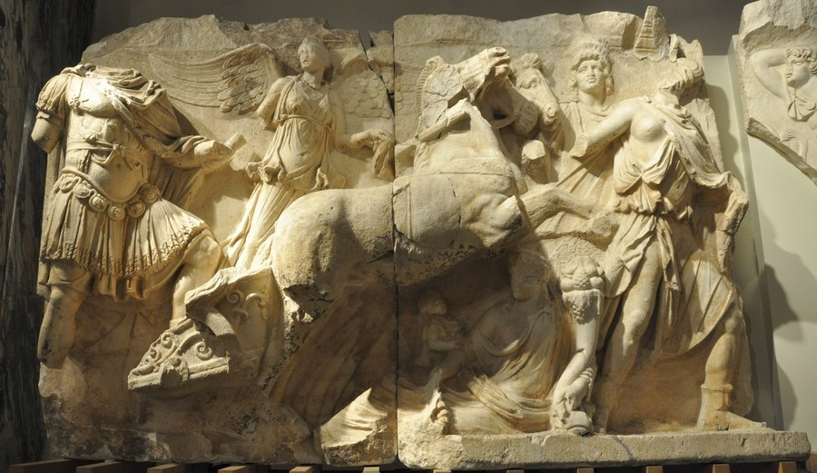 Ephesus, Parthian Monument, Apotheosis of Lucius Verus