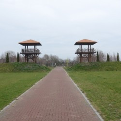 Leiden-Matilo, Modern reconstruction of a gate