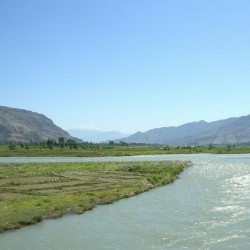 The river Swat near Chakdarra