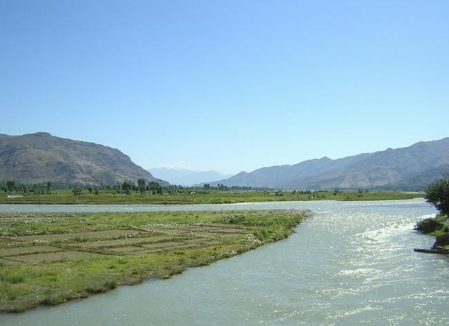 The river Swat near Chakdarra