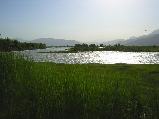 The river Swat near Chakdarra