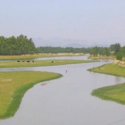 The Kabul near modern Charsadda