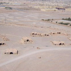Yazd, Funeral houses