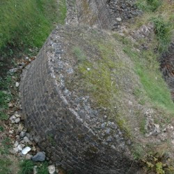 Bavay, Wall remains from Late Antiquity