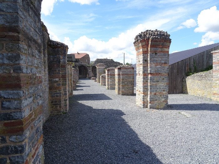 Bavay, the basilica on the forum