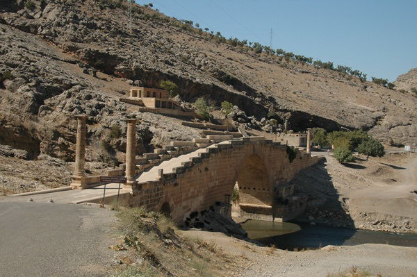 Cendere Bridge, seen from the southeast