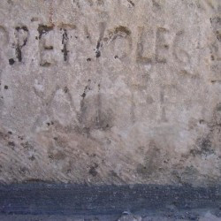 Cendere Bridge, Northwestern inscription, detail mentioning XVI Flavia Firma