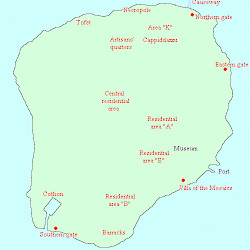 Map of Motya