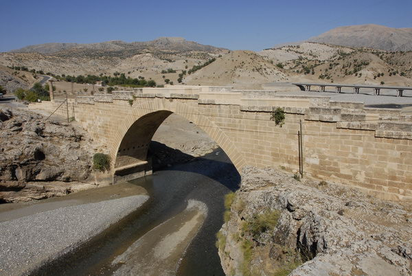 Cendere Bridge, seen from the southwest