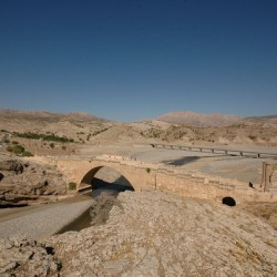 Cendere Bridge, seen from the southwest
