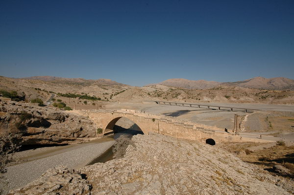 Cendere Bridge, seen from the southwest