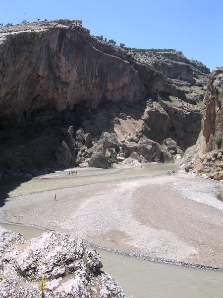 The river valley at Cendere