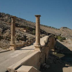 Cendere Bridge, seen from the southeast