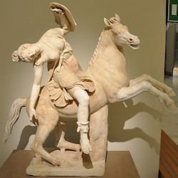 Dying Amazon on Horseback (Roman copy of a Hellenistic original)