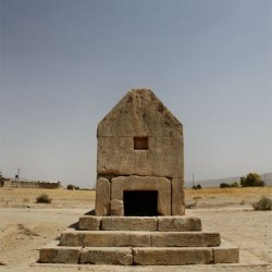 The tomb at Gur-e Dokhtar, seen from the North