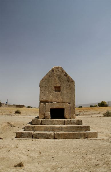 The tomb at Gur-e Dokhtar, seen from the North