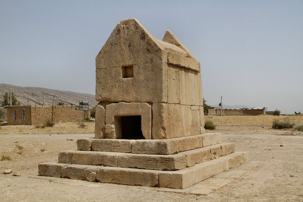 The tomb at Gur-e Dokhtar, seen from the Northwest