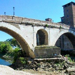 Rome, Bridge of Fabricius, from the north