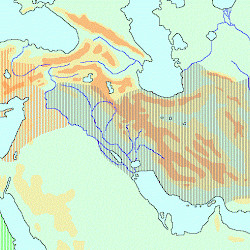 The empires of the Diadochi on the eve of the battle of Ipsus (301 BCE)