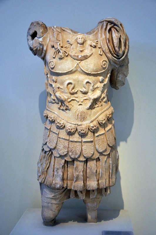 Megara, Statue of a Roman emperor (Trajan or Hadrian)