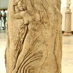 Italica, Theater relief: Dancing maenad
