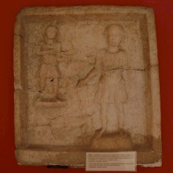 Amphipolis, Relief of Actaeon and Artemis