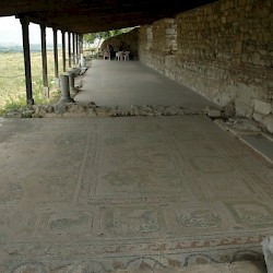 Amphipolis, Basilica A, Mosaic