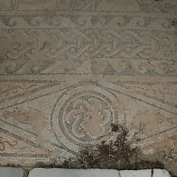 Amphipolis, Basilica A, Mosaic, Detail