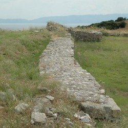Amphipolis, Byzantine wall