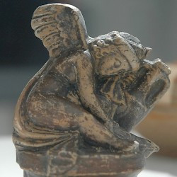 Amphipolis, Vase in the shape of a drunken Eros