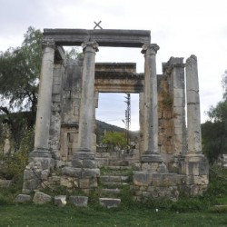 Bziza, Roman temple