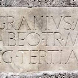 Rome, Tombstone of Q. Granius Labeo ()