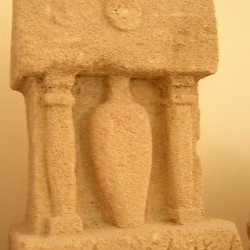 Motya, Punic sepulchral stela