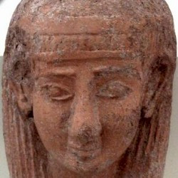 Motya, Egyptianizing female mask
