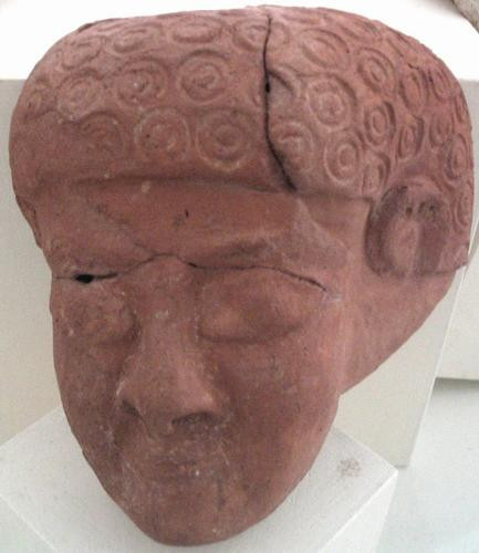 Motya, Greek-Phoenician female mask