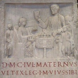 Cologne, Tombstone of Gaius Julius Maternus of I Minervia