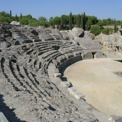 Italica, Amphitheater, Seats