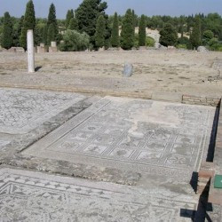 Italica, House of the Neptune Mosaic, general view