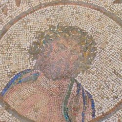 Italica, House of the Planetarium Mosaic, Detail