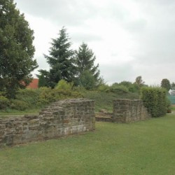 Böbingen, Limes fort, Wall and gate