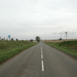 The Chaussée Brunehaut between Saulzoir and Bavay