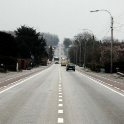 The Chaussée Brunehaut between Tongeren and Maastricht