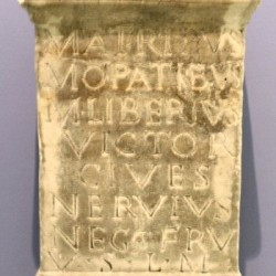 Nijmegen, Dedication to the Mopatian Mothers by Liberius