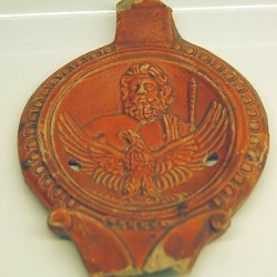 Nijmegen, Oil lamp, Jupiter and his eagle