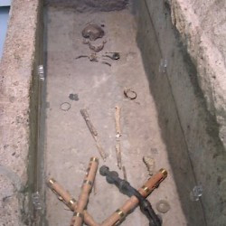 Nijmegen, Tomb of a girl of about ten years old