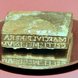 Nijmegen, Stamp seal of the oculist Marcus Ulpius Heracles